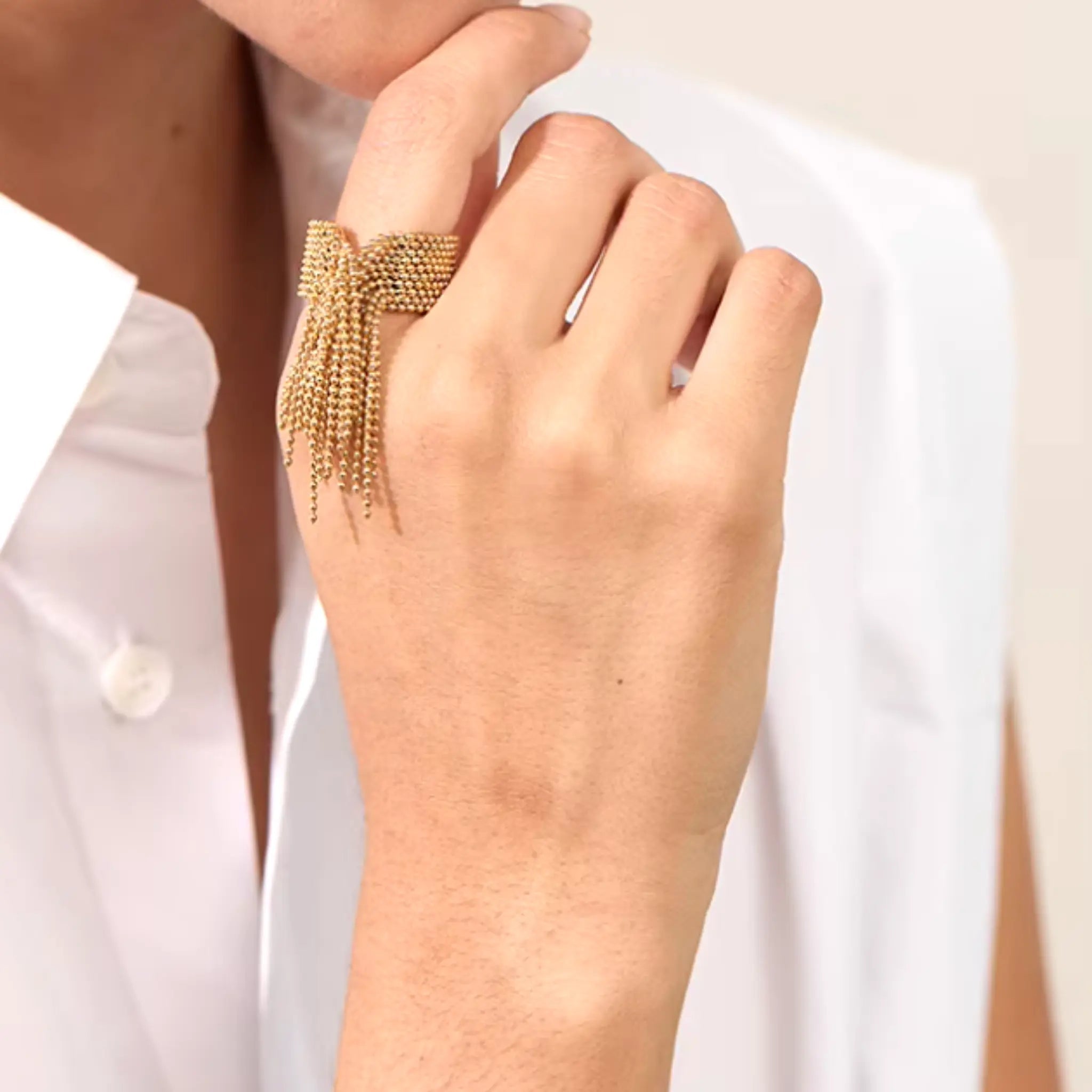 la bague en or Nyssa
