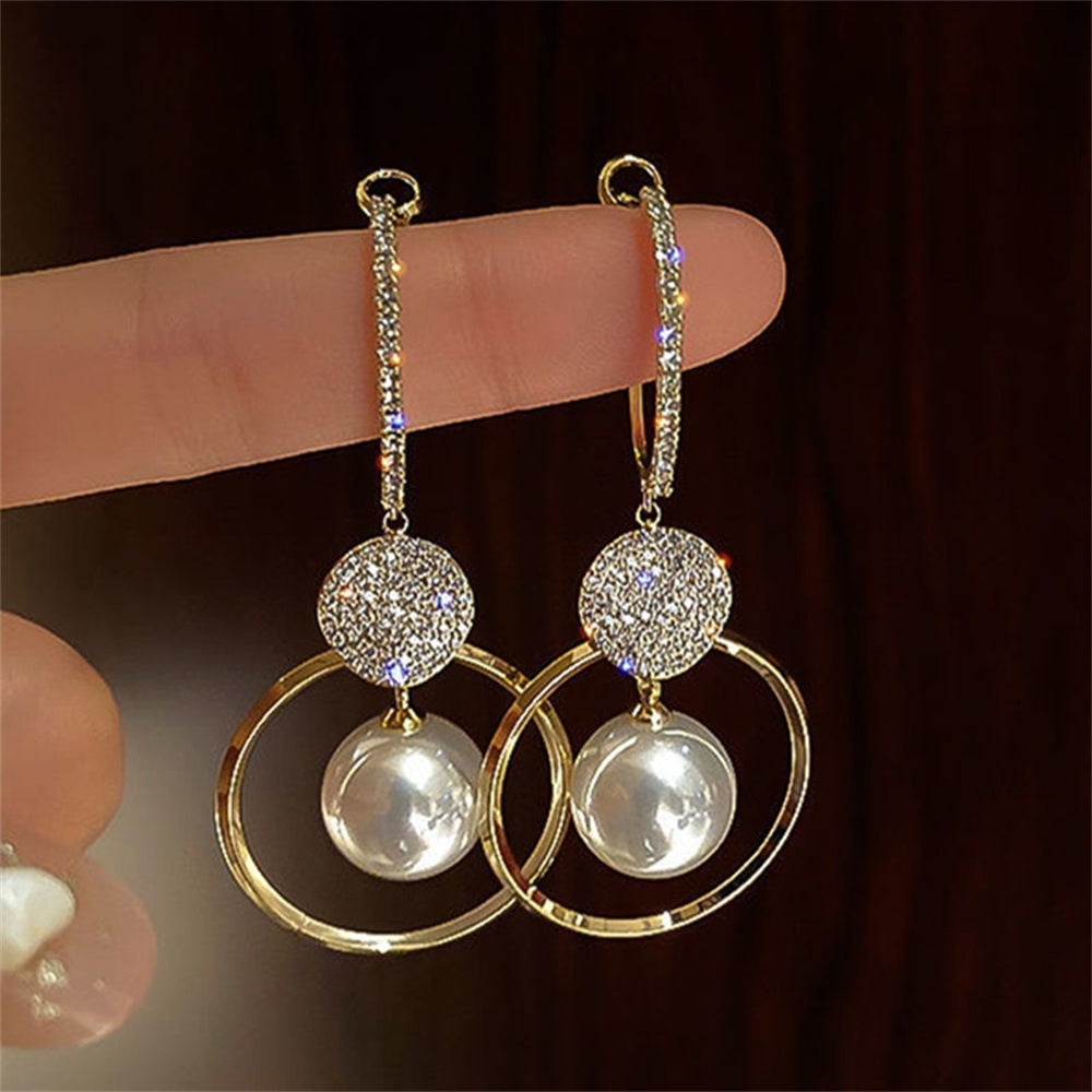 Boucles d'oreilles pendantes en perles faites à la main, édition spéciale